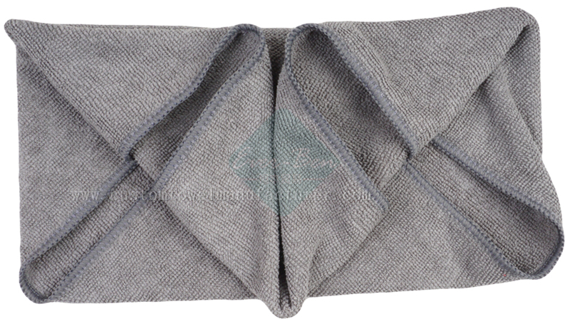 China Bulk Wholesale car glass cleaning cloth Factory Custom Bulk Blue glass cleaning cloth supplier